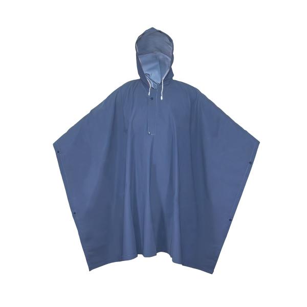 PONCHOS PVC SEGPRO 0.32MM AZUL MARINO